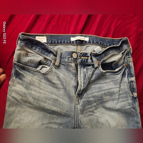 MENS PACSUN Stacked Skinny Jeans 30x30 - Picture 4 of 6